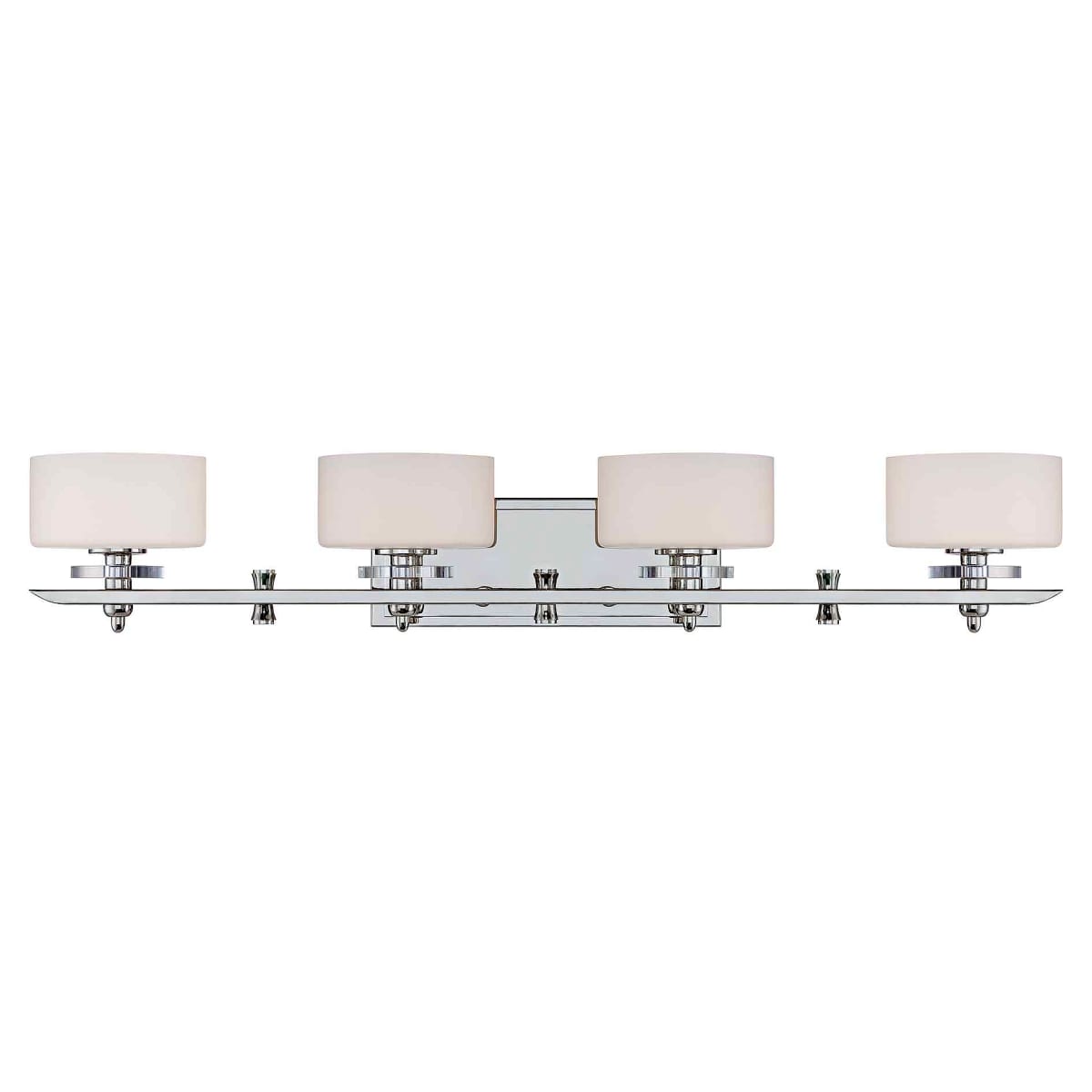 Savoy House Oneida 8-1900-4-109 four-light vanity light in Polished Nickel