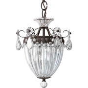 Schonbek Bagatelle 1243-76 mini pendant in Heirloom Bronze with Heritage Handcut crystal