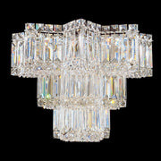 Schonbek Equinoxe 2703 six-light crystal wall sconce