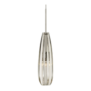 Stone Lighting Alicia PD632CRSNX2M pendant showing the tapered faceted shade and rounded lower end