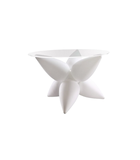 Palma 6-Light Table Lamp E27 – Outdoor, IP44, Opal White & Clear Glass