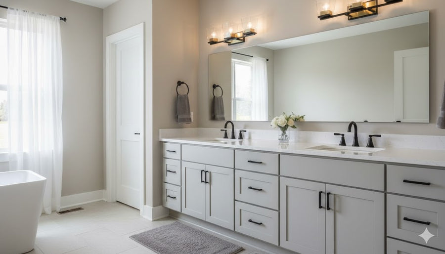 Minka-Lavery Bleeker Street-Light Bathroom Vanity Light In Brushed Nickel