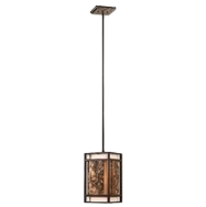 Uttermost 1-Light Mini Pendant, Oil Rubbed Bronze
