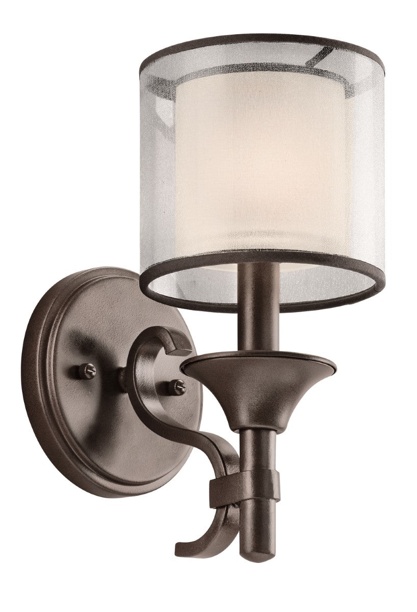 Kichler Lacey 1-Light Wall Sconce (45281 MIZ / 45281MIZ) - SKU 45281 MIZ / 45281MIZ