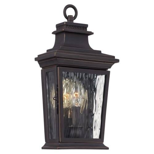 The Great Outdoors Vista Montaire 73001-143C pocket lantern with a stepped cap and rippled clear glass