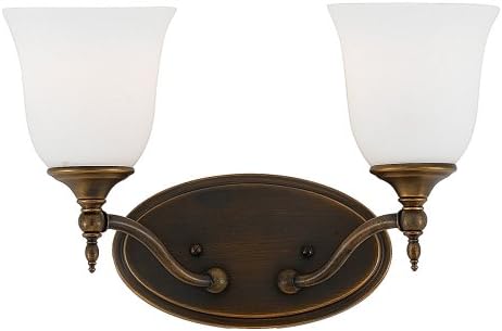 Quoizel Heartland 2-Light Bath Bar (HA8602FR) - SKU HA8602FR