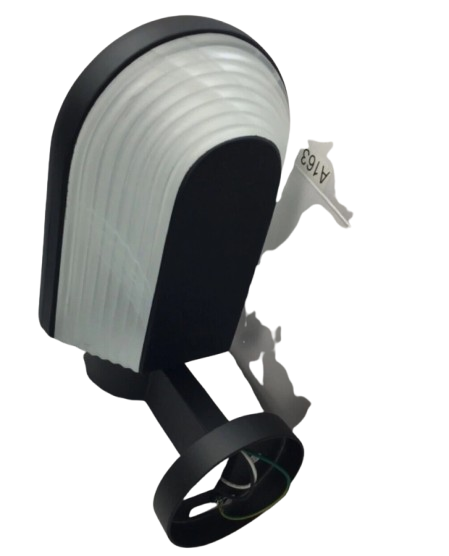 Outdoor Wall Sconce – Arch Black Marble, Costaluz